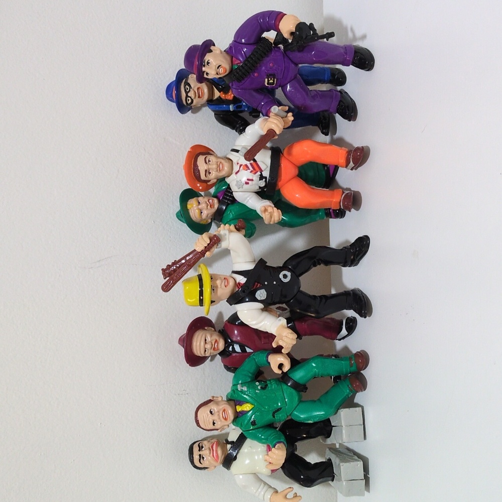 Dick Tracy Action Figures Vintage 1990's